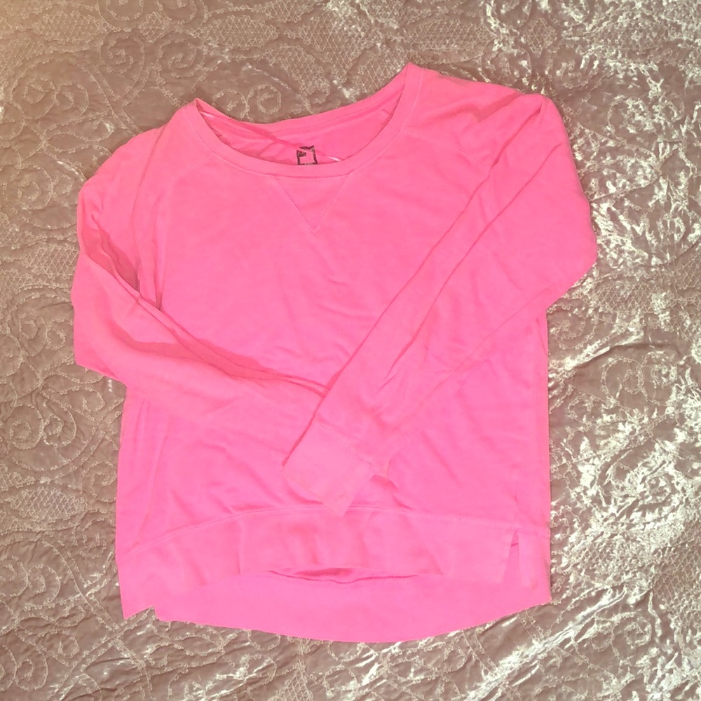 Light weight hot pink long sleeve